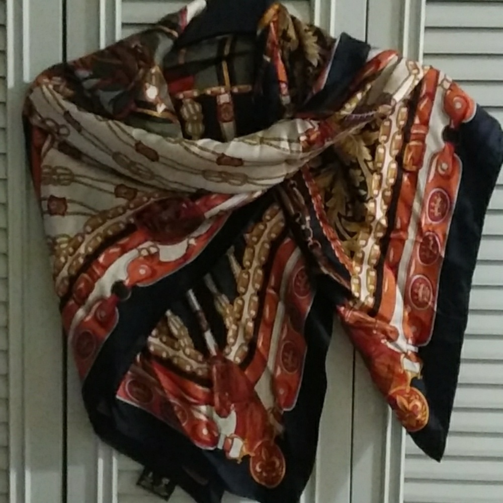 Tie Rack Art of Silk Scarf - Picture 7 of 8